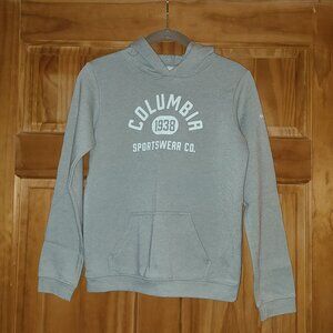 Columbia Gray Hooded Pullover Sweatshirt